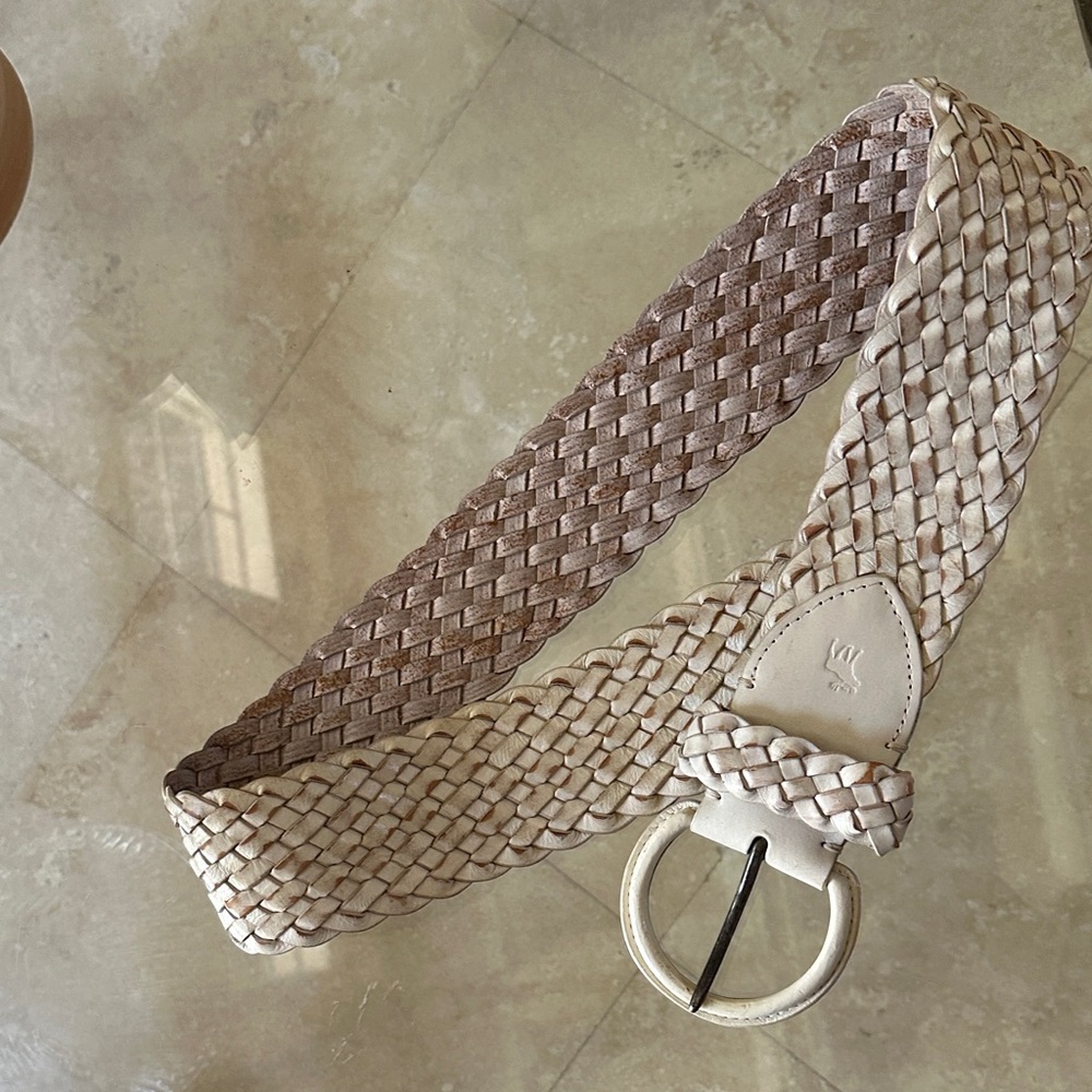 Vintage Abercrombie & Fitch Braided Leather Belt